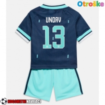 Otroške Nogometnih dresov Nemčija Deniz Undav #13 Gostujoči SP 2026 Kratki rokavi (+ hlače)